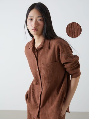 Lcw Vision Loose Fit Kadın Gömlek