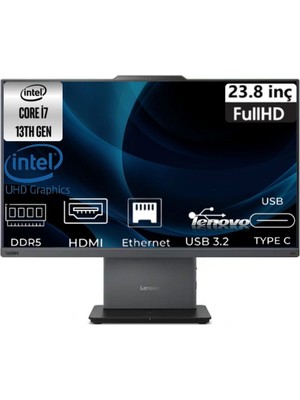 Lenovo Thinkcentre Neo 50A 24 Gen 5 I7-13620H 12SC000KTR-10 48GB 1tb UHD Graphics Freedos 23.8" Full Hd All In One Pc
