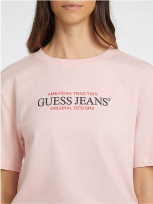 Guess Jeans Kadın Boxy Fit T-Shirt