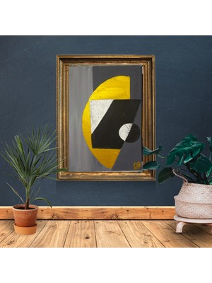 El Yapımı 70 x 50 cm Boyutunda Akrilik Boya ile Yapılmış El Yapımı Imzalı Tablo