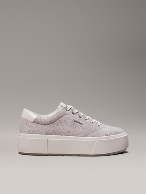 Flatform Cup Lace Up W/ml Felt