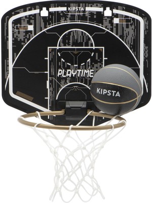 Kipsta Mini Basketbol Potası - Siyah/Altın Rengi - SK100