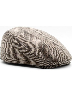 Erkek Iskoç Stili Desenli Kışlık Spor Kasket