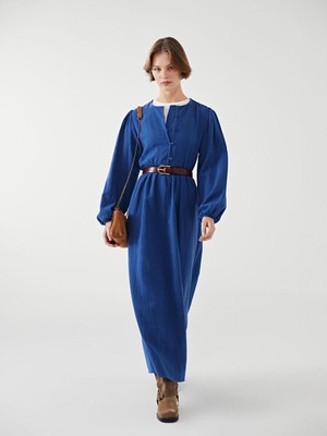 Lcw Modest Bisiklet Yaka Kadın Elbise