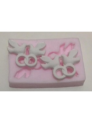 Ipek Hobi  Güvercinli Alyans Silikon Kalip