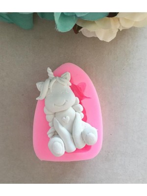 Ipek Hobi Marshmallow Unicorn Kokulu Taş Kalıbı