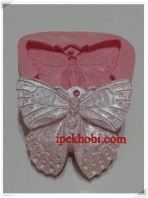 Ipek Hobi Delikli Kelebek Kokulu Taş ve Sabun Kalıbı