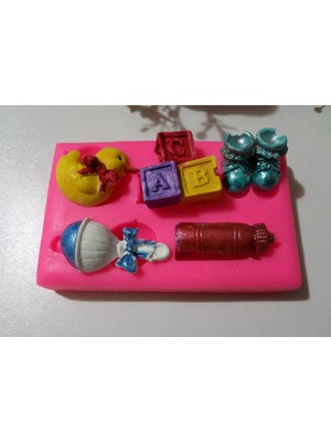 Ipek Hobi Civcivli Biberonlu Bebek Seti Kalıbı