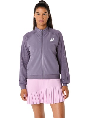 Asics Match Jacket Kadın Bluebell/White Ceket 2042A364-500