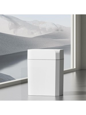 Surfacehome 12 Lt Hareket Sensörlü Sessiz Kapatma Çok Amaçlı Çöp Kutusu 2 Adet Aa (Kalem) Pil ile Çalışmaktadır