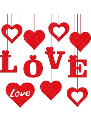 Sevgililer Günü Süsleme Seti 11'li Paket – Romantik ve Şık Sevgililer Günü Süsleri