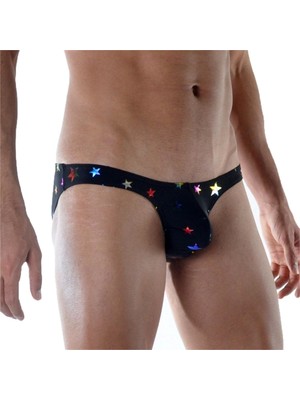Desenli Erkek Slip