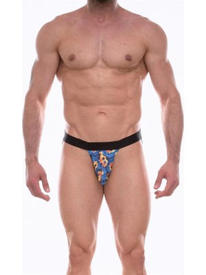 Beruflic Don Moris Erkek Desenli Jockstrap Çamaşır
