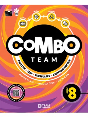 Team Elt Combo Team 8. Sınıf (Praticebook+Test+Vocabulary+Exam Preparation)