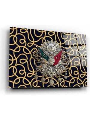 Osmanlı Tuğrası Cam Tablo