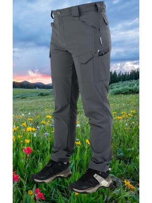 Outdoor Trekking Taktikal Likralı Doğa Yürüyüşü Su Itici 9826 Pantolon