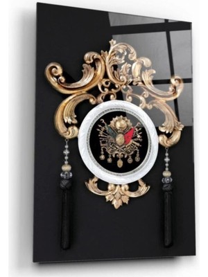 Marsilyan Marsilyan- Osmanlı Tuğrası Cam Tablo