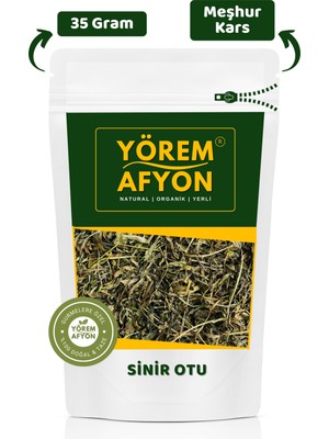 Gülçehre Yörem Afyon Meşhur Kars Yöresinden Dağ Eteklerinden Toplanmış Sinir Otu, Damar Otu (Plantago Lanceolata) | 35Gr.