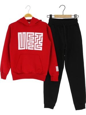 Erkek Çocuk Eşofman Takımı Kapüşonlu