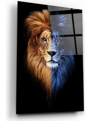 Marsilyan Aslan Cam Tablo