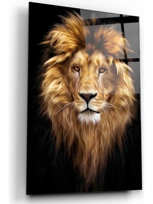 Aslan Cam Tablo