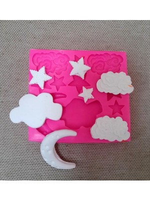 Ipek Hobi Ay Yıldız Bulut Kokulu Taş Kalıbı