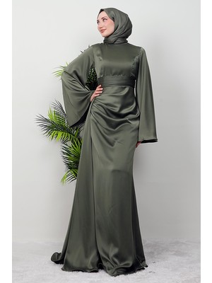 Giza Store Yasemin Saten Abiye Haki