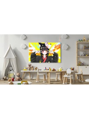 Marsilyan Marsilyan- Dekoratif Baskı Anime Kanvas Tablıo 7