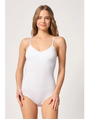 Beruflic Beyaz M Emay 1925 Soft Pedli Çıtçıtlı Body