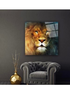 Aslan Cam Tablo