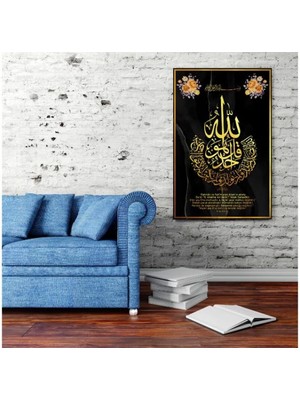 Marsilyan dekoratif baskı özel tasarım kanvas tablo 273