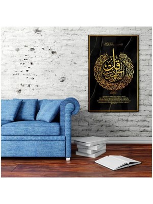 Marsilyan Dekoratif Baskı Özel Tasarım Kanvas Tablo 271