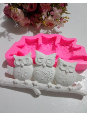 Ipek Hobi Üçlü Baykuş Kalıbı