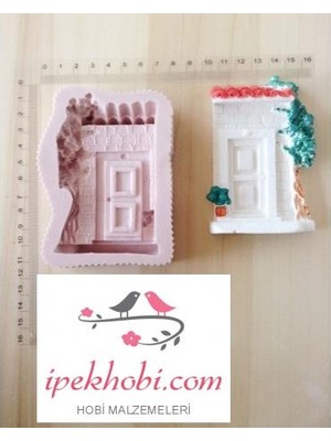 Ipek Hobi Ağaçlı Kapı Silikon Taş Kalıbı