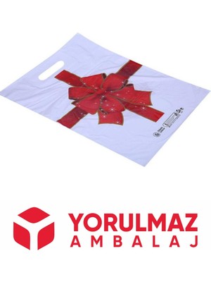 Yorulmaz Ambalaj 3 No 33 x 45  Naksan Renkli Takviyeli Poşet 50 Li