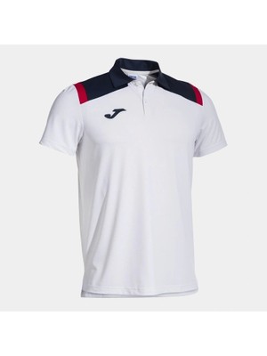 Joma Erkek Futbol Polo Tshirt Toledo Short Sleeve Beyaz 103736.203