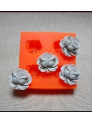 Ipek Hobi 4 Lü Gül Kalıbı