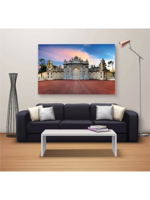 Marsilyan Dekoratif Baskı Özel Tasarım Dikdödrtgen Kanvas Tablo 87