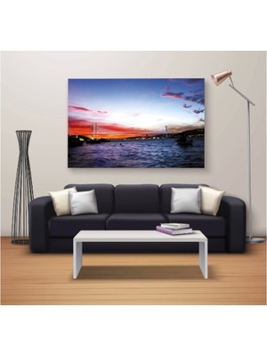 Marsilyan Dekoratif Baskı Özel Tasarım Dikdödrtgen Kanvas Tablo 165