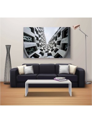 Marsilyan Dekoratif Baskı Özel Tasarım Dikdödrtgen Kanvas Tablo 277