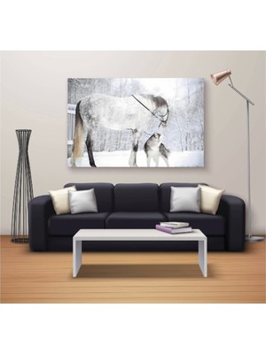 Marsilyan Marsilyan- Dekoratif Baskı Özel Tasarım Dikdödrtgen Kanvas Tablo 302