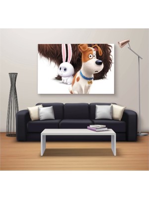 Marsilyan Dekoratif Baskı Özel Tasarım Dikdödrtgen Kanvas Tablo 330