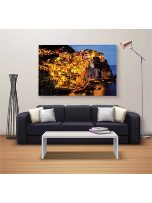 Marsilyan Marsilyan- Dekoratif Baskı Özel Tasarım Dikdödrtgen Kanvas Tablo 794