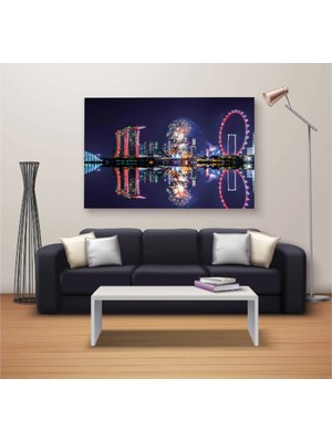 Marsilyan Dekoratif Baskı Özel Tasarım Dikdödrtgen Kanvas Tablo 797