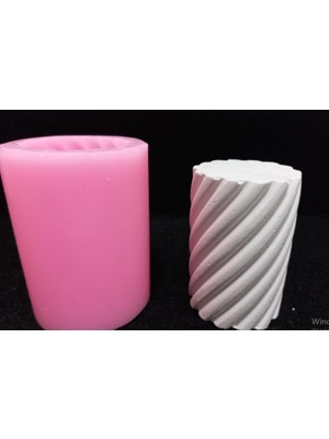 Ipek Hobi Burgulu Mum Silikon Kalip