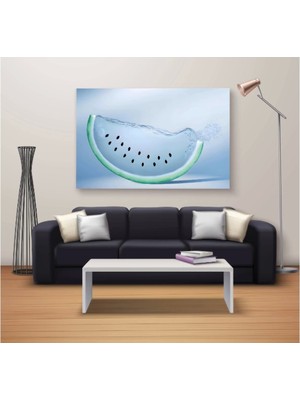 Marsilyan Dekoratif Baskı Özel Tasarım Dikdödrtgen Kanvas Tablo 879