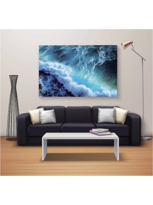 Marsilyan Dekoratif Baskı Özel Tasarım Dikdödrtgen Kanvas Tablo 850