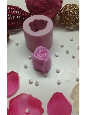 Ipek Hobi Gonca Gül Silikon Sabun Kalıbı