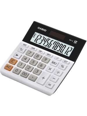 Mh-12-We-W-Dp Masaüstü Hesap Makinesi Beyaz