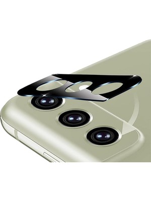 Trend Samsung S21 Fe Uyumlu Kamera Lens Koruyucu Temperli Cam Kamera Koruyucu 9h Sertlik Hd Şeffaf Kamera Lens Kapağı Cam Film